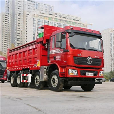 SHACMAN DELONG L3000 Dump TRUCK 350HP 8.8M*2.5M*3.5M Red SHAPE